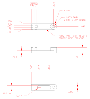 P/N HPK-PCB-062 High Current PCB Mount. Contact For Test...